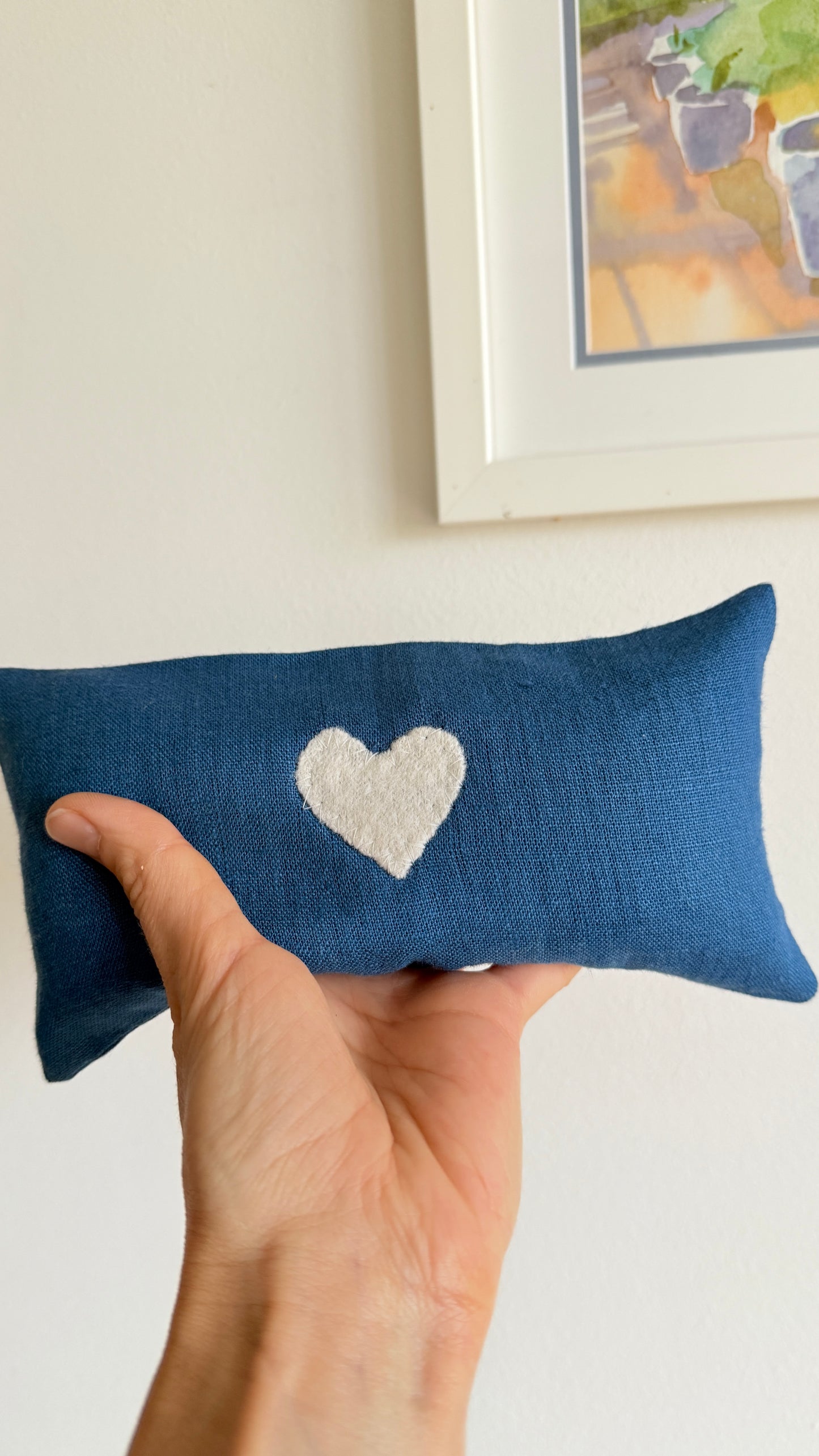 Akių relaksacinė pagalvėlė "Melsvas vakaras”