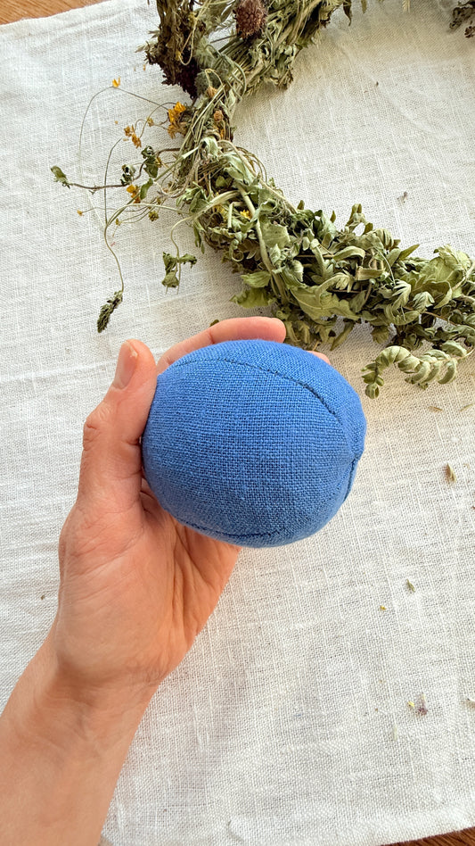 Sensorinis kamuoliukas "Mėlynumas”