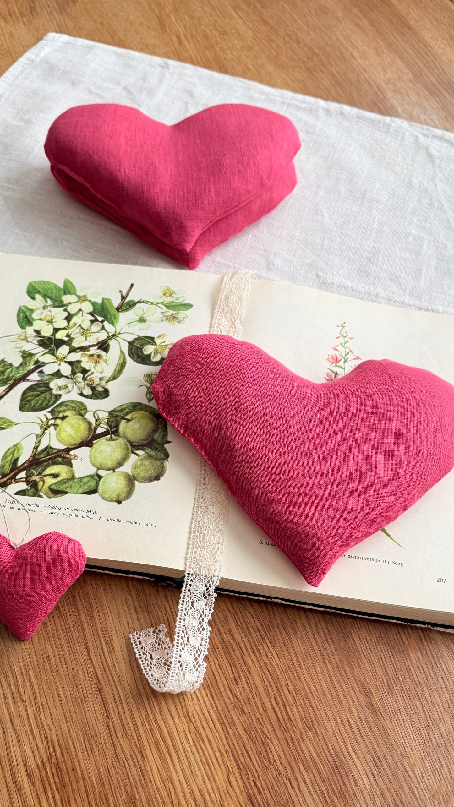 Akių relaksacinė pagalvėlė „Žmogaus širdis”