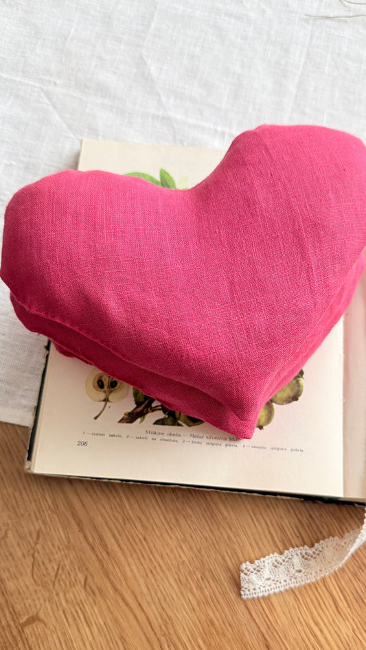 Akių relaksacinė pagalvėlė „Žmogaus širdis”