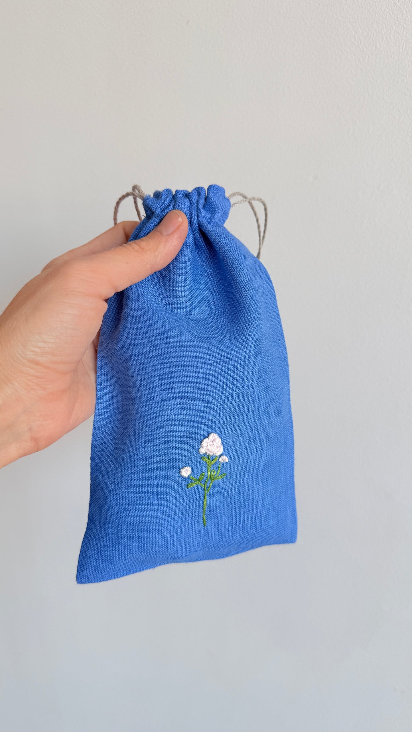 Maišelis "Mėlis” 11,5cm x 20cm