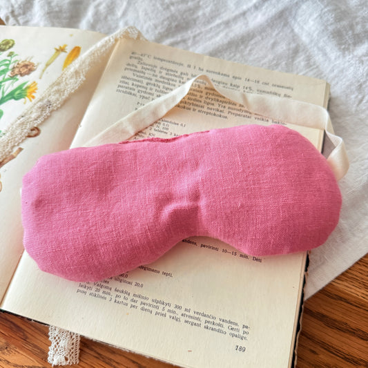 Akių relaksacinė pagalvėlė - akinukai “Rožiniai akiniai"