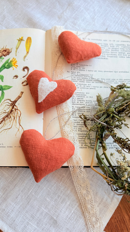 Širdelė "Oranžinė”