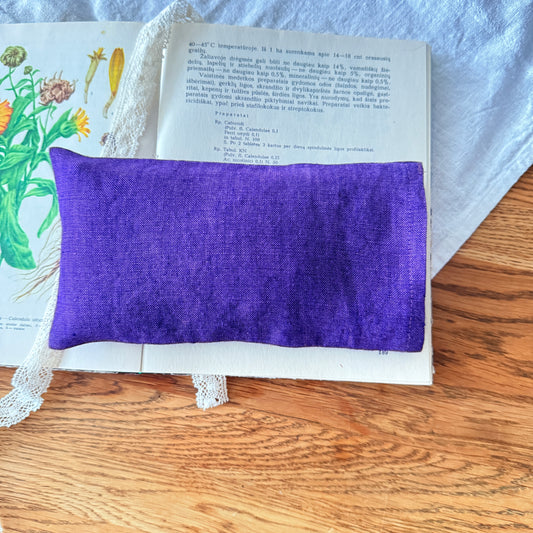 Akių pagalvėlės užvalkaliukas violetinės sp.